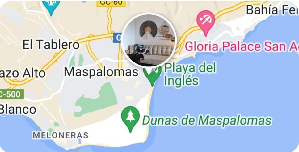 Top Apartament Playa Del Ingles San Bartolome Bagian luar foto